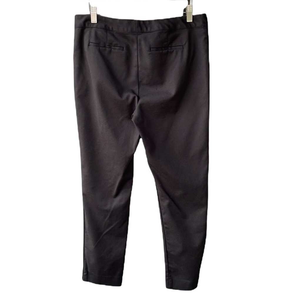 VINCE CAMUTO Skinny Pant Trouser Ponte Size 8 Business Casual Attire Solid Black - Picture 3 of 6